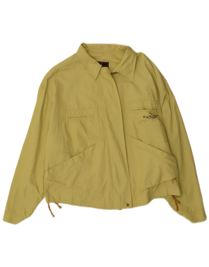 Giubbotto Bomber Oversize Donna Trussardi Jeans IT 44 Verde Medio Poliammide