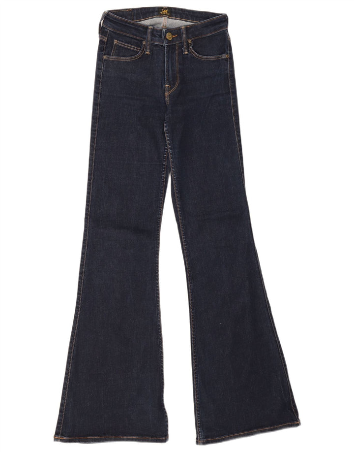 Jeans svasati da donna LEE Chaffee W24 L31 cotone blu navy