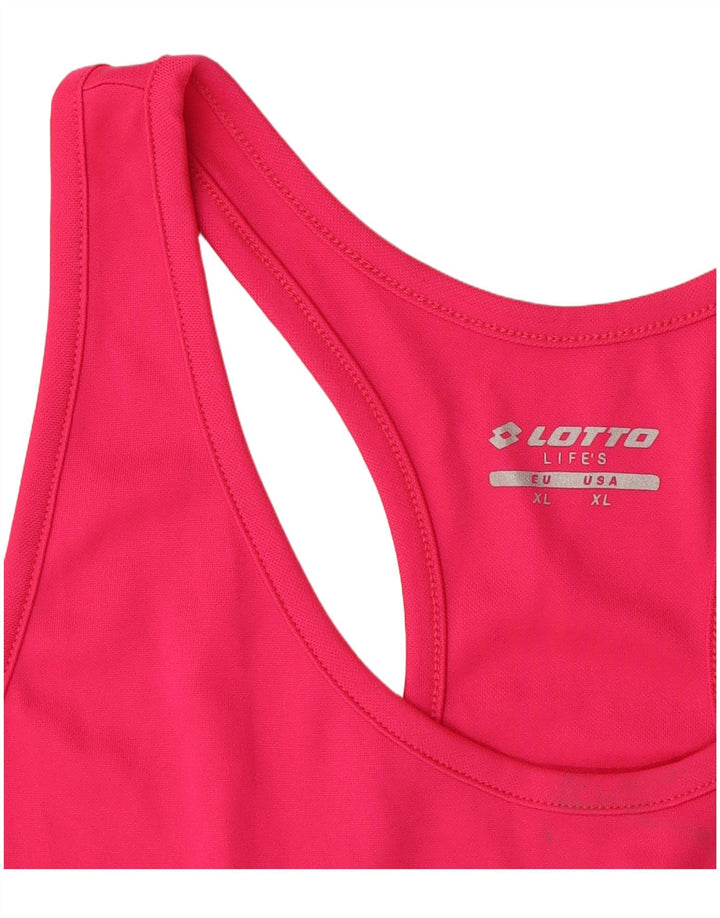 Canotta da donna Lotto UK 18 XL Rosa
