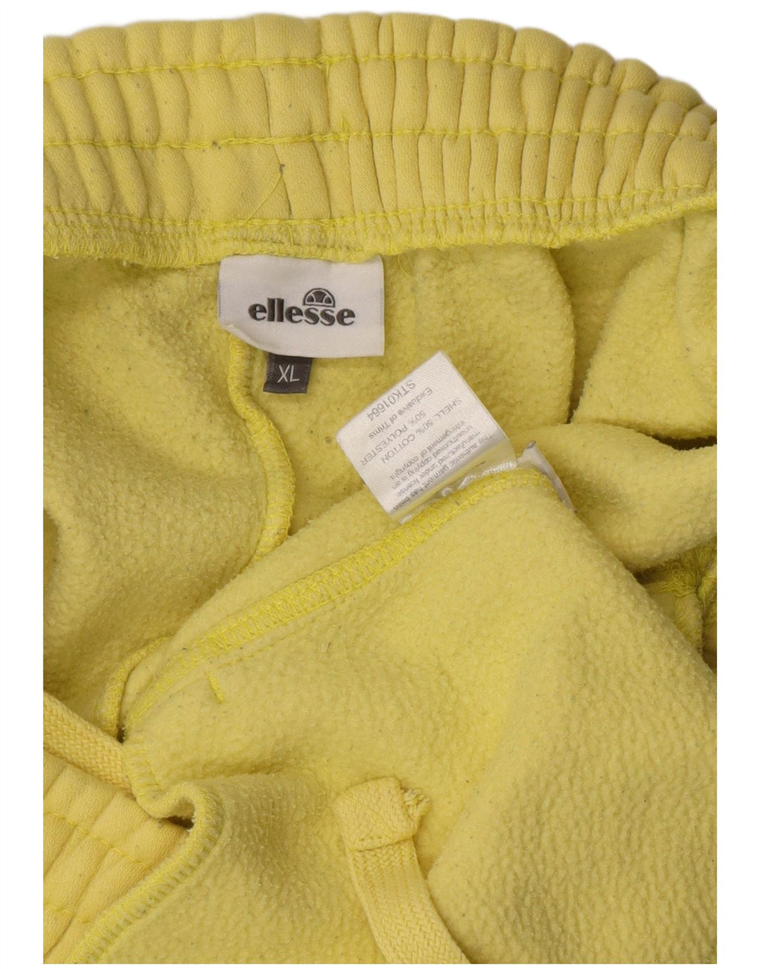 Pantaloncini sportivi da uomo ELLESSE XL in cotone giallo