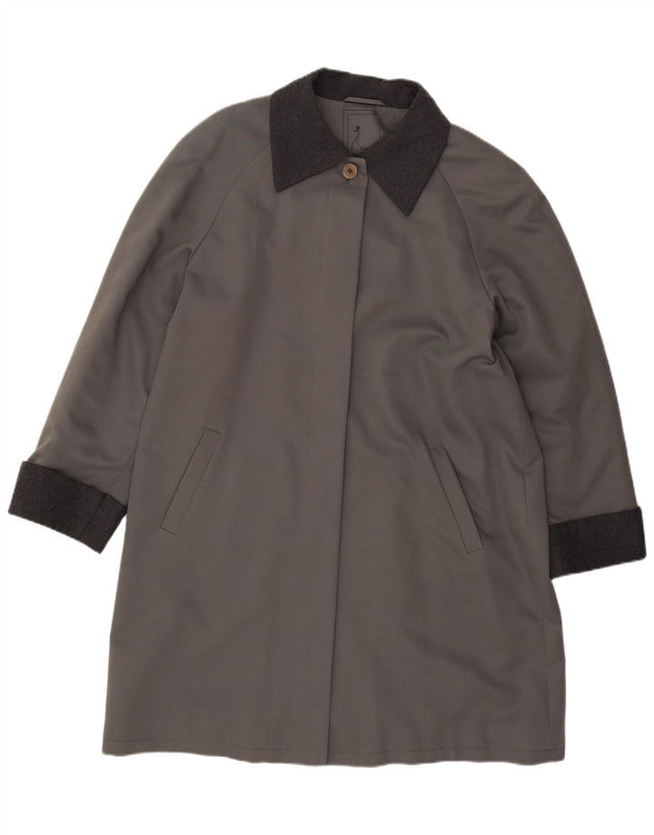 Soprabito oversize da donna VINTAGE EU 40 Lana grigio medio