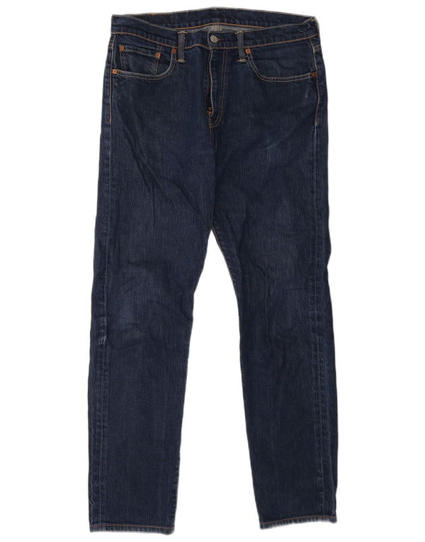 Levi's Uomo 502 Jeans affusolati W32 L30 Cotone blu