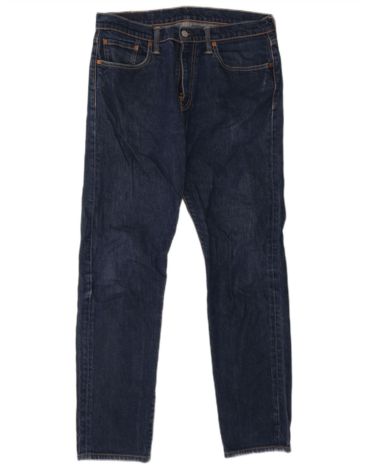 Levi's Uomo 502 Jeans affusolati W32 L30 Cotone blu