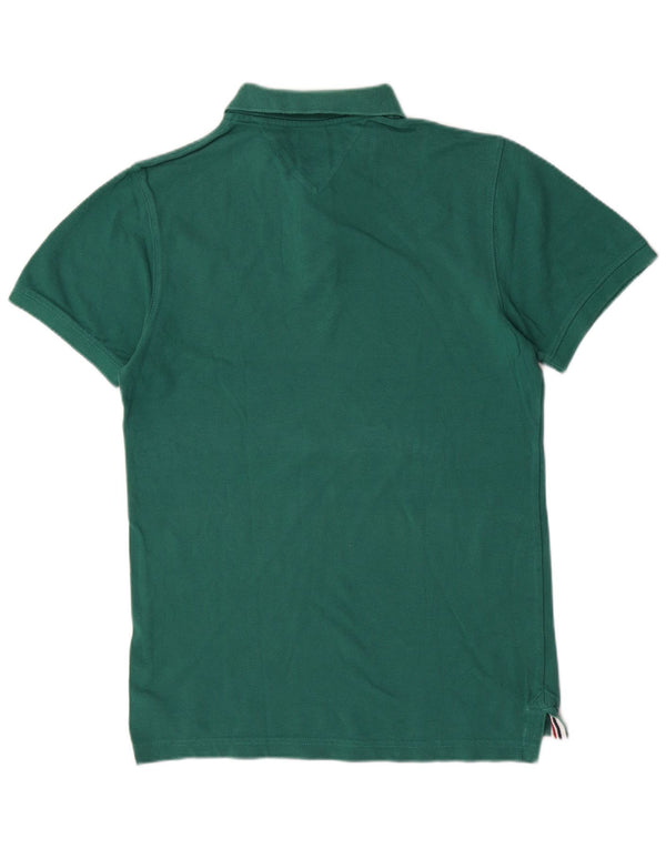 Polo da uomo Tommy Hilfiger verde medio