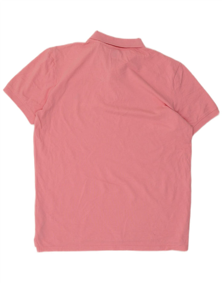 Polo da uomo JACK WILLS grande in cotone rosa