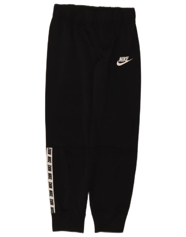 Pantaloni da tuta con grafica Nike per ragazze, pantaloni da jogging, 10-11 anni, colore medio, neri