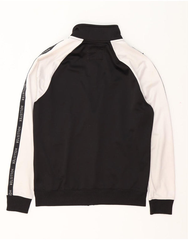 Giacca da tuta da donna HOLLISTER UK 14 Medium Black Colourblock