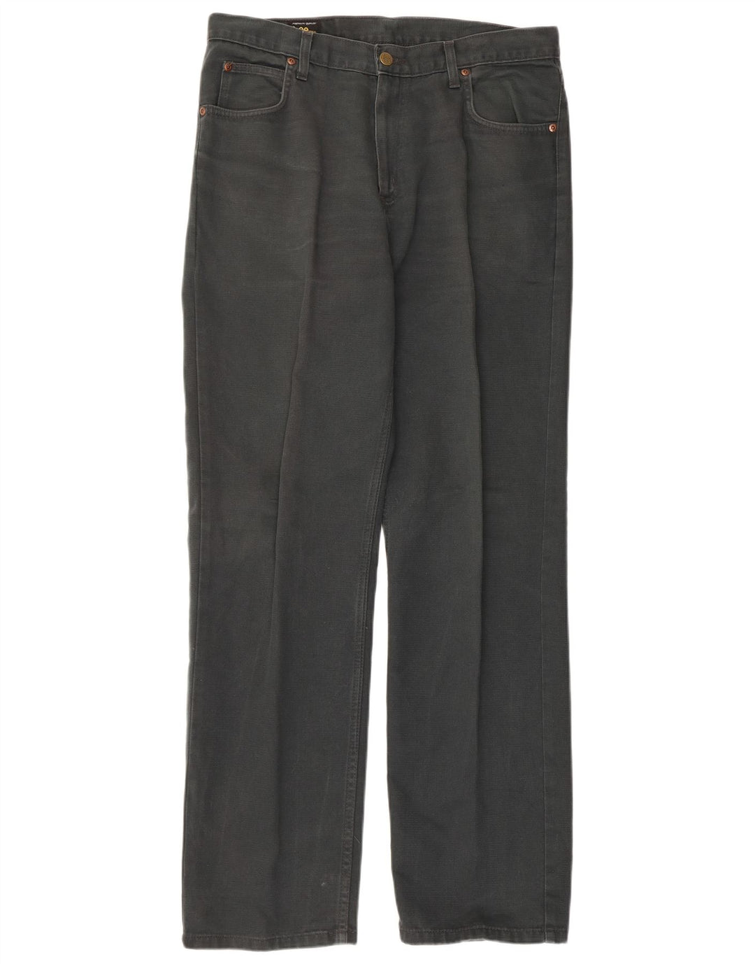 Jeans dritti da uomo LEE W34 L32 in cotone grigio