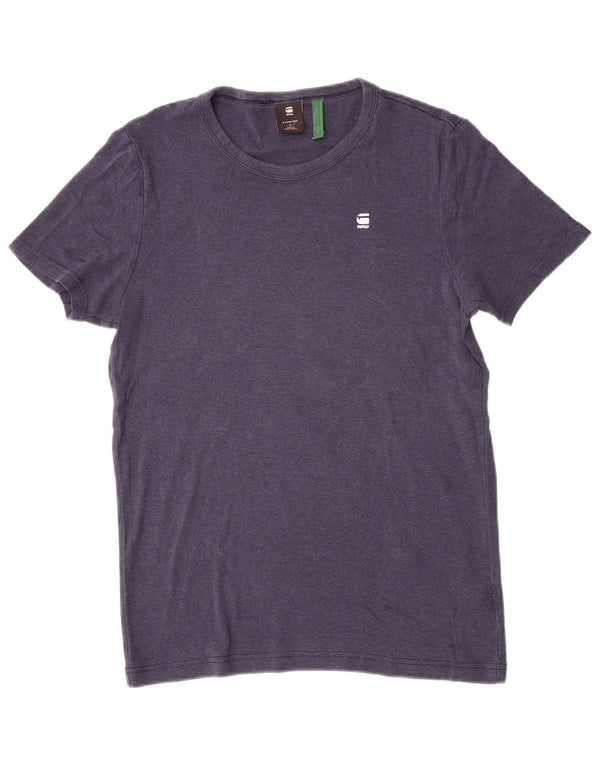 T-shirt da donna G-Star Top UK 14 grande cotone blu navy