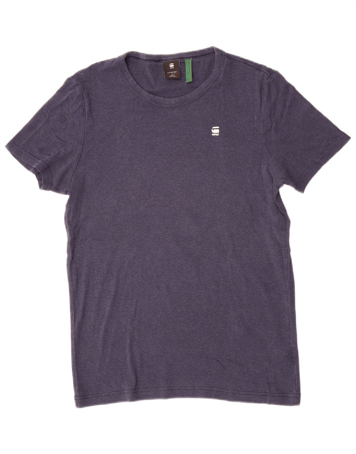 T-shirt da donna G-Star Top UK 14 grande cotone blu navy