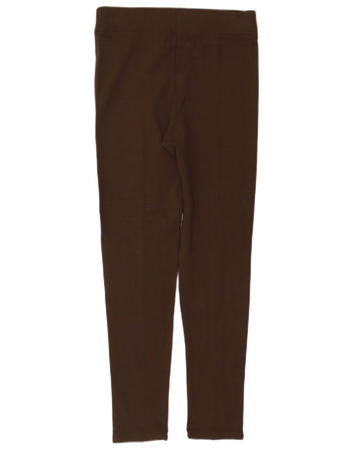 Leggings Zara da donna UK 14 Large in viscosa marrone