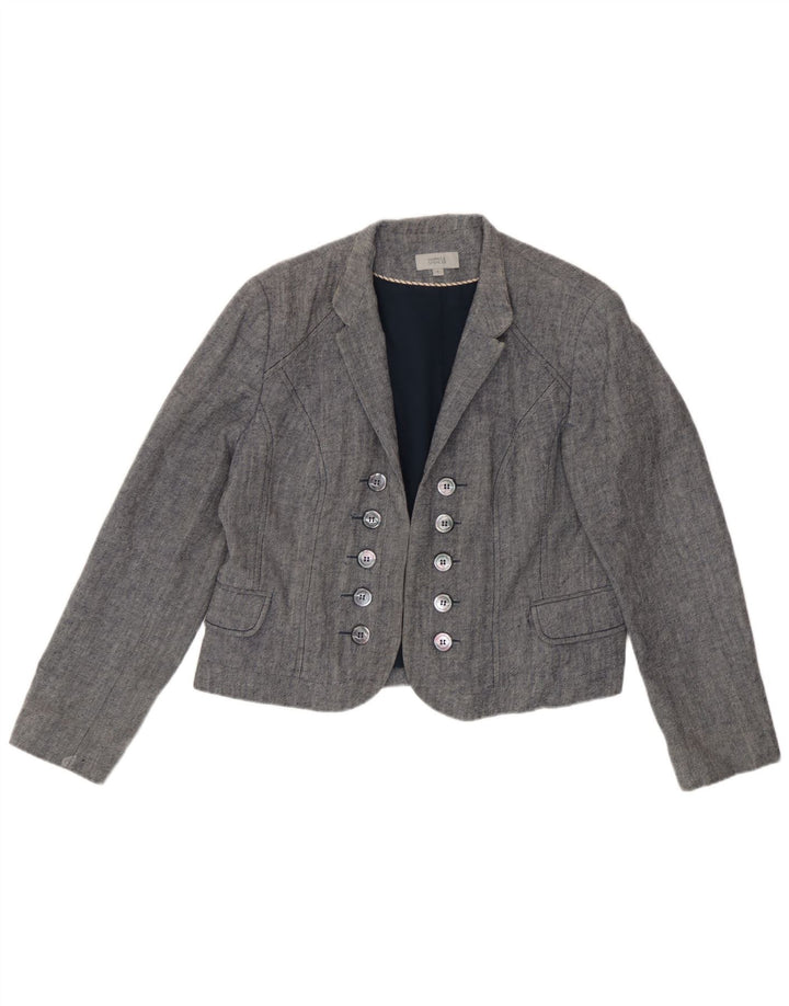 Giacca Bolero da donna Marks & Spencer UK 18 XL cotone blu