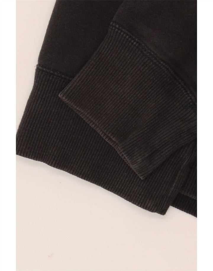 Felpa con cappuccio da uomo Nike Small in cotone nero