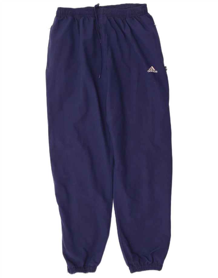 Pantaloni da tuta da uomo Adidas Joggers grandi in poliestere blu navy