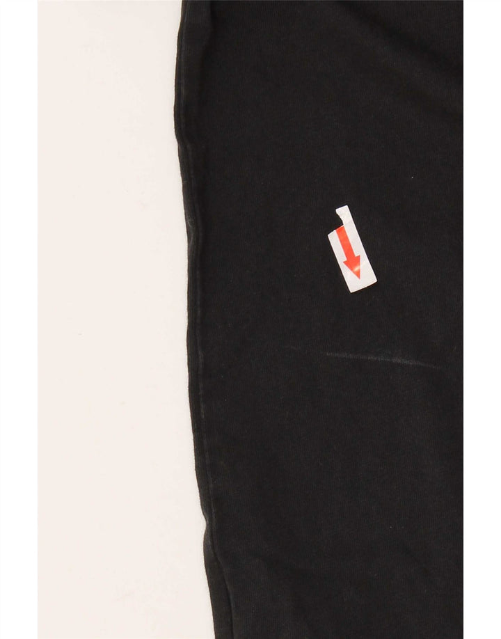 T-shirt grafica da uomo Adidas Top in cotone nero medio