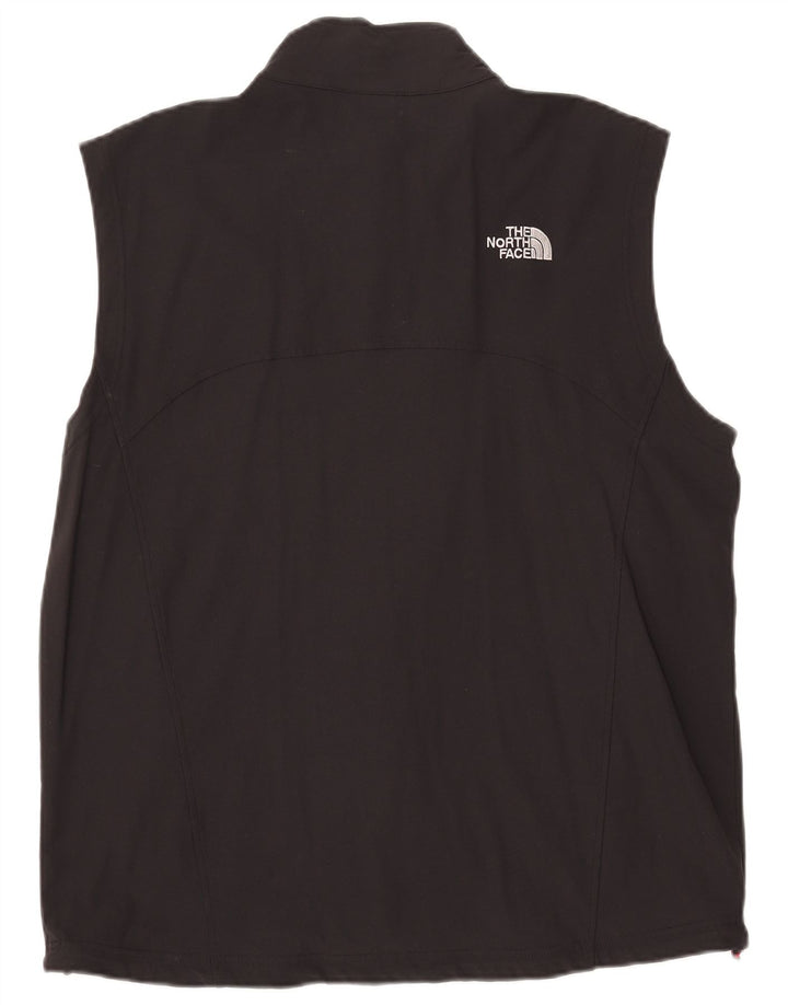 THE NORTH FACE Giacca da tuta senza maniche da uomo XL in nylon nero