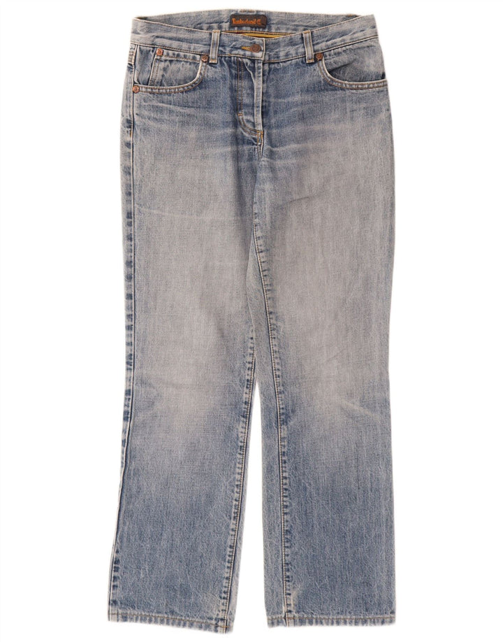 Jeans dritti da donna Timberland US 6 medi W28 L29 Blu