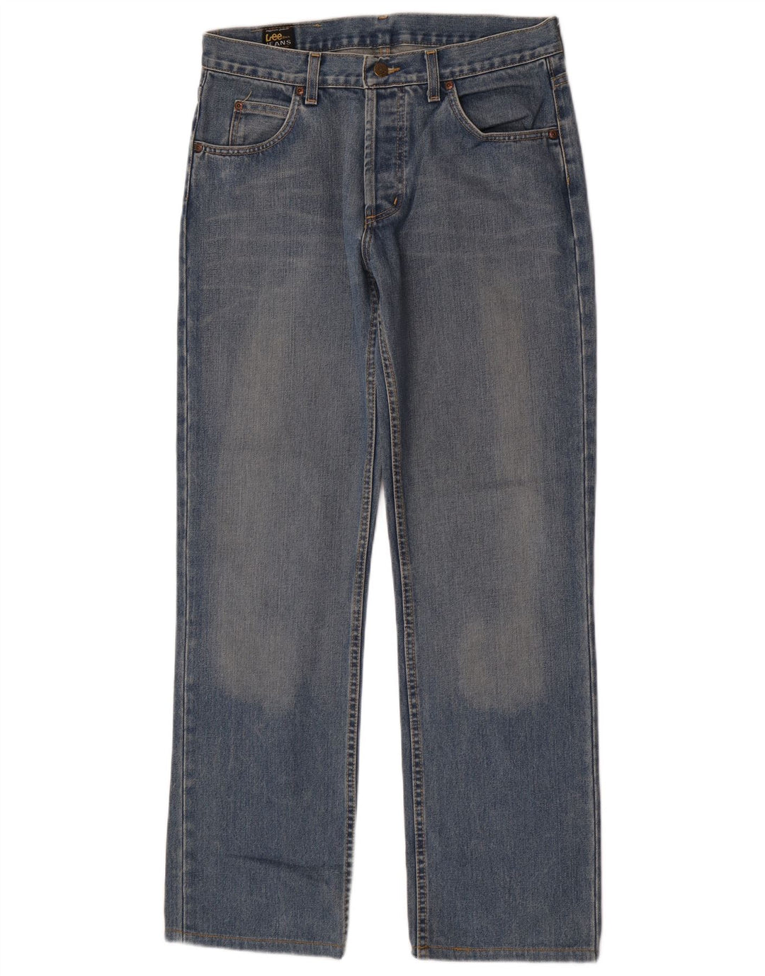 Jeans dritti da uomo Lee W33 L31 in cotone blu
