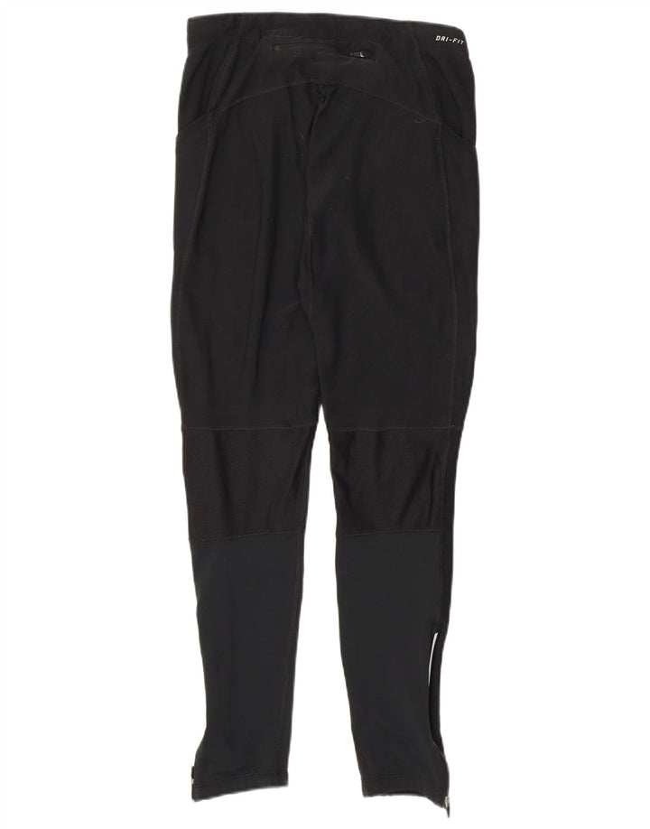Leggings Nike Dri Fit da donna UK 12 Medium Black Colourblock poliestere