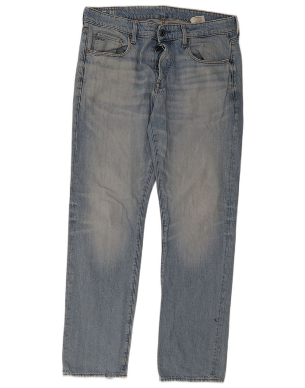 Jeans slim da uomo G-Star 3301 W34 L32 Blu
