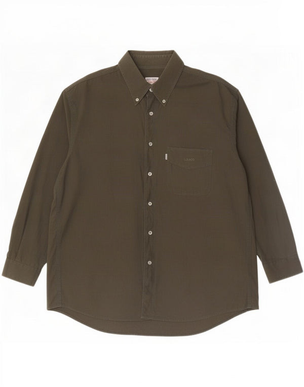 Camicia Levi's da uomo XL in cotone kaki