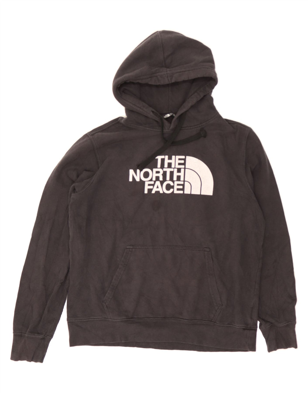 THE NORTH FACE Mens Graphic Hoodie Jumper Medium Black Cotton Vintage The North Face and Second-Hand The North Face from Messina Hembry 