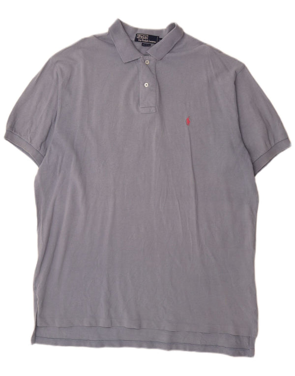 Polo Ralph Lauren Camicia da uomo XL in cotone grigio