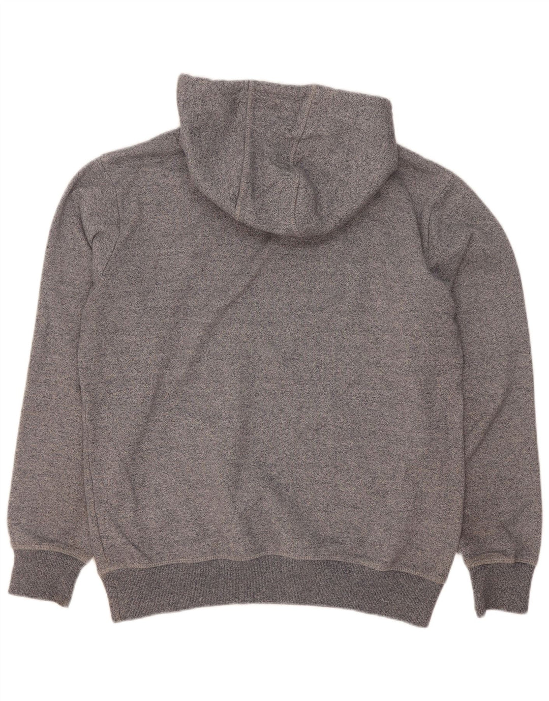 Maglione con cappuccio grafico da uomo Ellesse in cotone chiazzato grigio medio