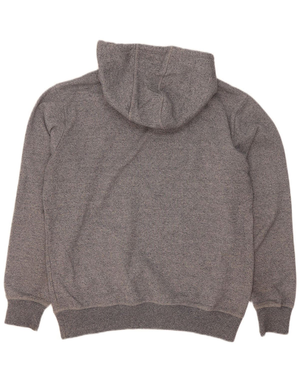 Maglione con cappuccio grafico da uomo Ellesse in cotone chiazzato grigio medio
