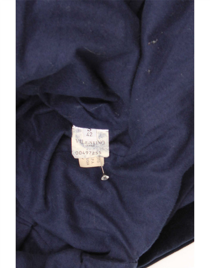 Cappotto doppiopetto da donna Valentino taglia 42 piccolo blu navy