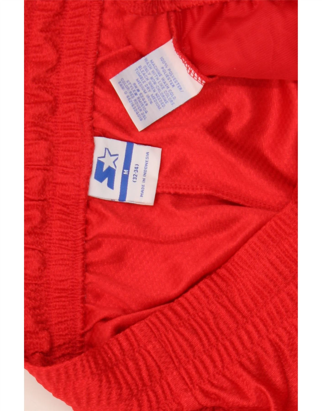 Pantaloncini sportivi da uomo Starter rosso medio in poliestere