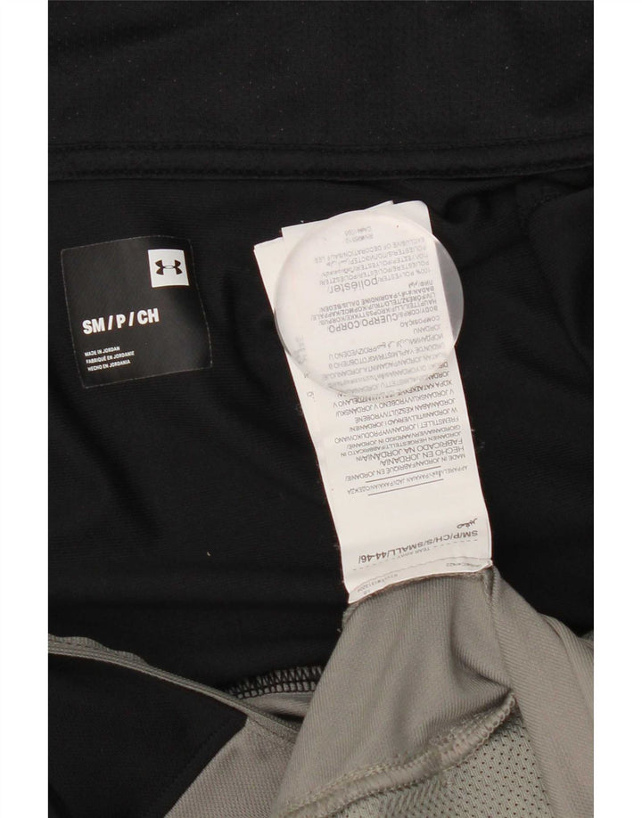 Giacca da ginnastica da uomo Under Armour piccola in poliestere color block grigio