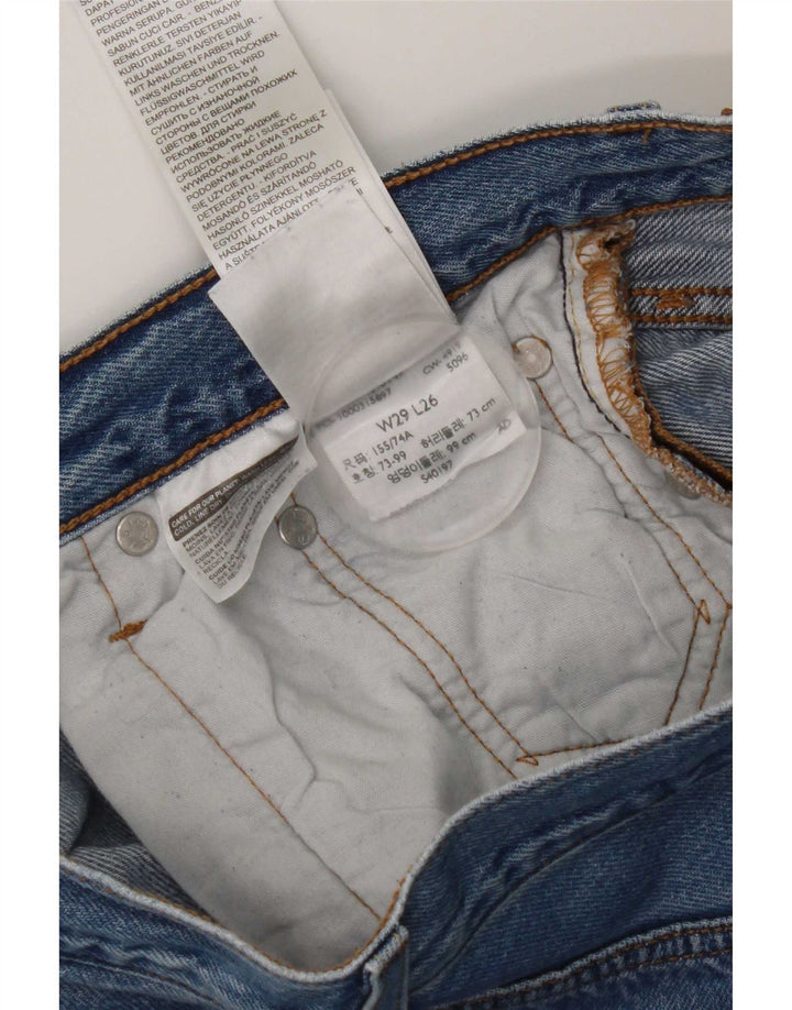 Levi's Uomo 501 Jeans dritti W29 L26 Cotone Blu