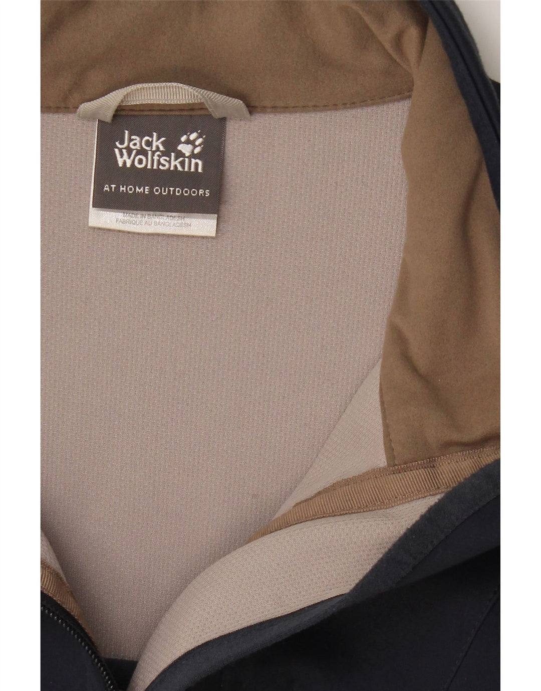 JACK WOLFSKIN Mens Bomber Jacket UK 36/38 Medium Navy Blue Polyester Vintage Jack Wolfskin and Second-Hand Jack Wolfskin from Messina Hembry 
