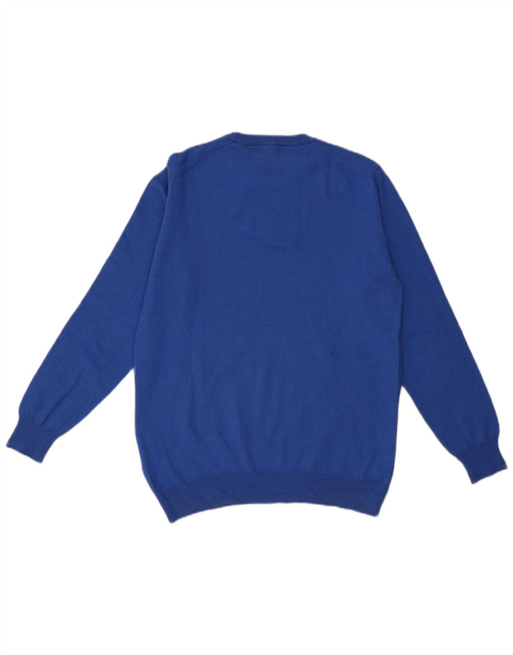 Maglione maglione girocollo da uomo Harmont & Blaine XL lana blu
