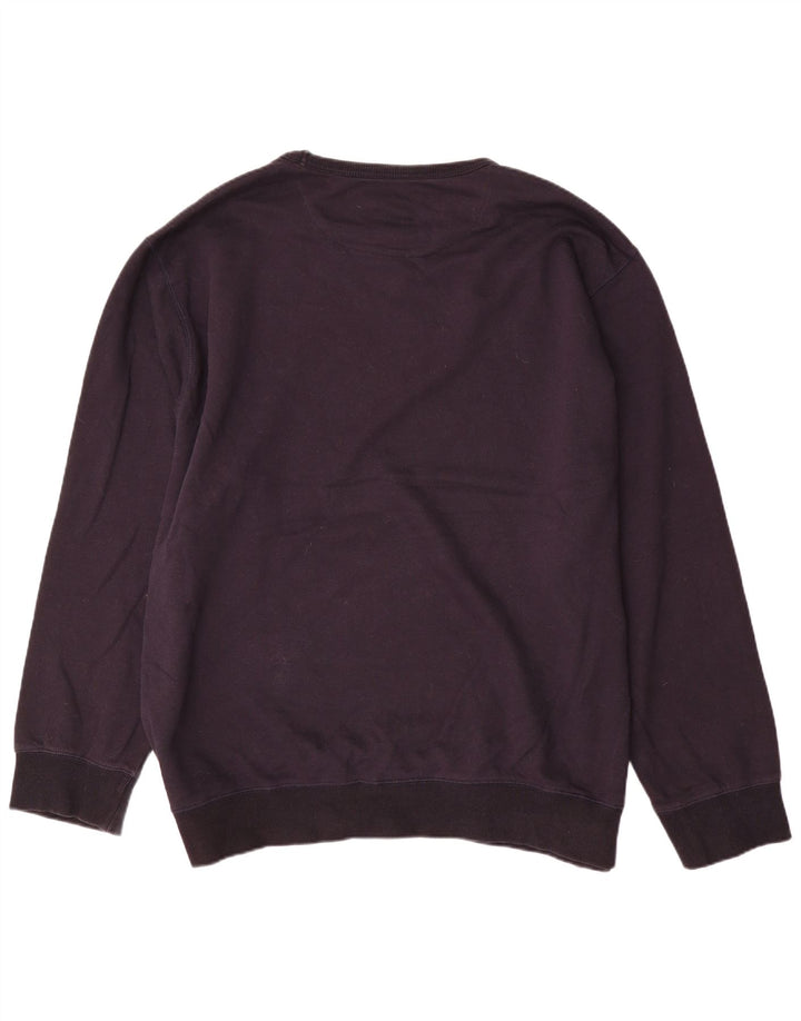 Felpa da uomo French Connection Maglione 5XL Cotone blu navy