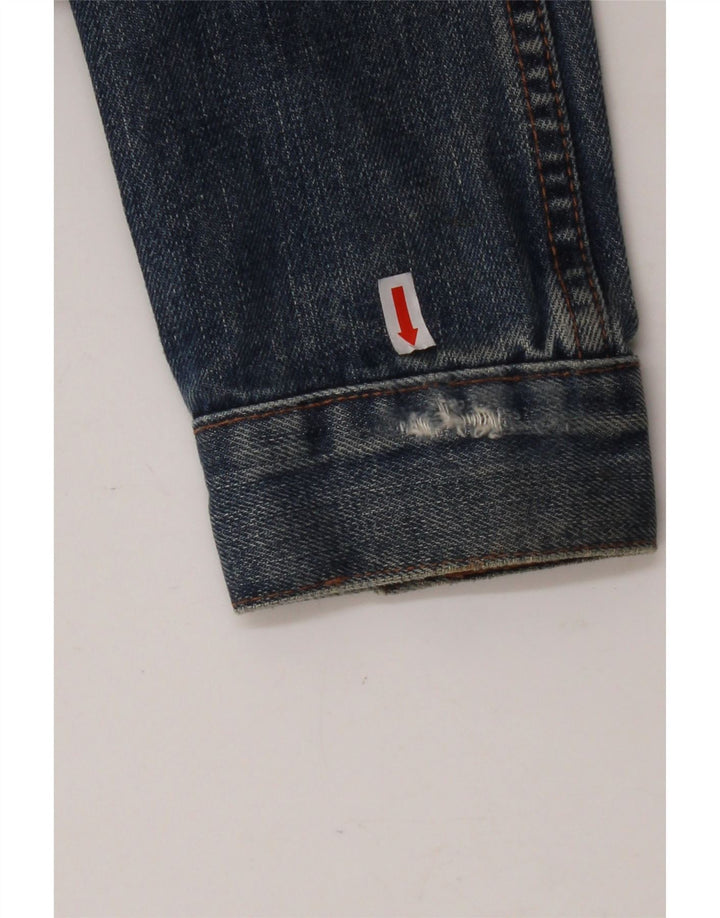 Giacca di jeans per bambina LEVI'S 11-12 anni grande in cotone blu