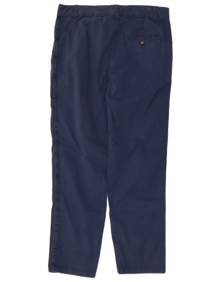 Pantaloni chino da donna Marks & Spencer UK 12 medi W32 L27 Blu navy