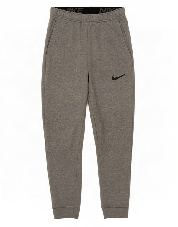 Pantaloni da tuta Nike Dri Fit Standard da uomo, da jogging, piccoli, in cotone grigio