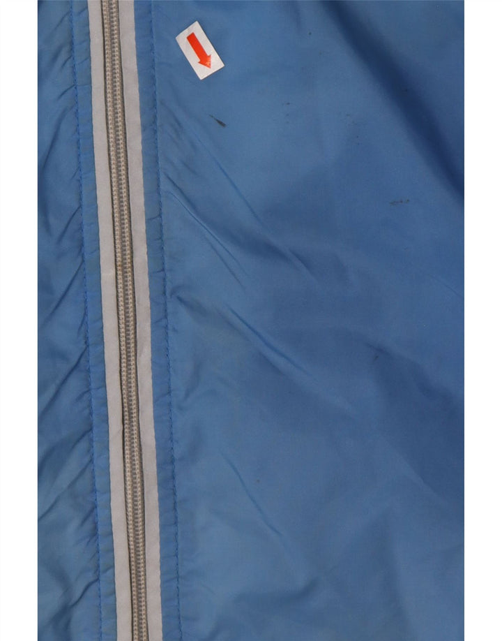 DIADORA Giacca da tuta grafica da uomo Large Blu Colourblock in poliammide