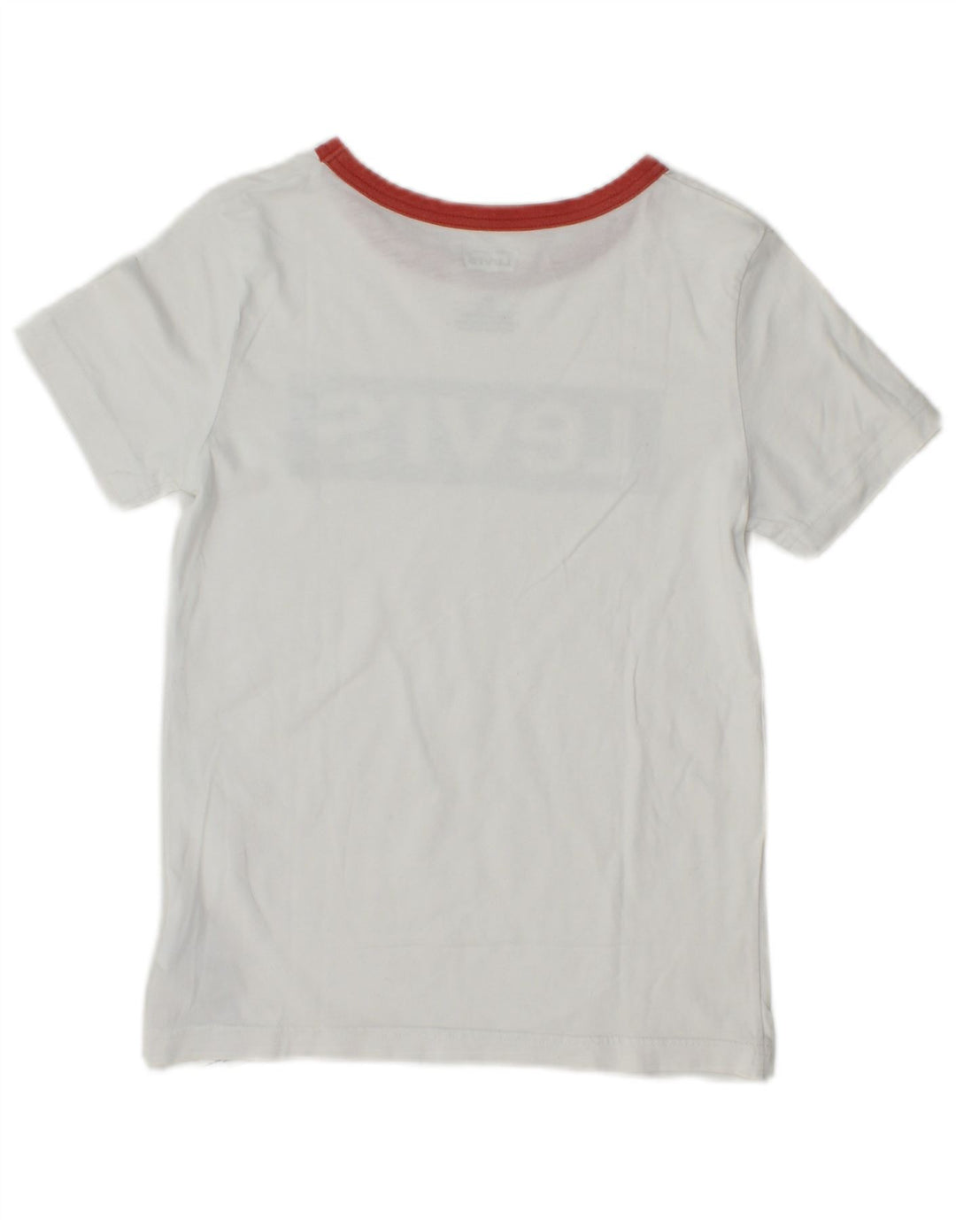 T-shirt grafica per ragazzi LEVI'S 9-10 anni in cotone bianco