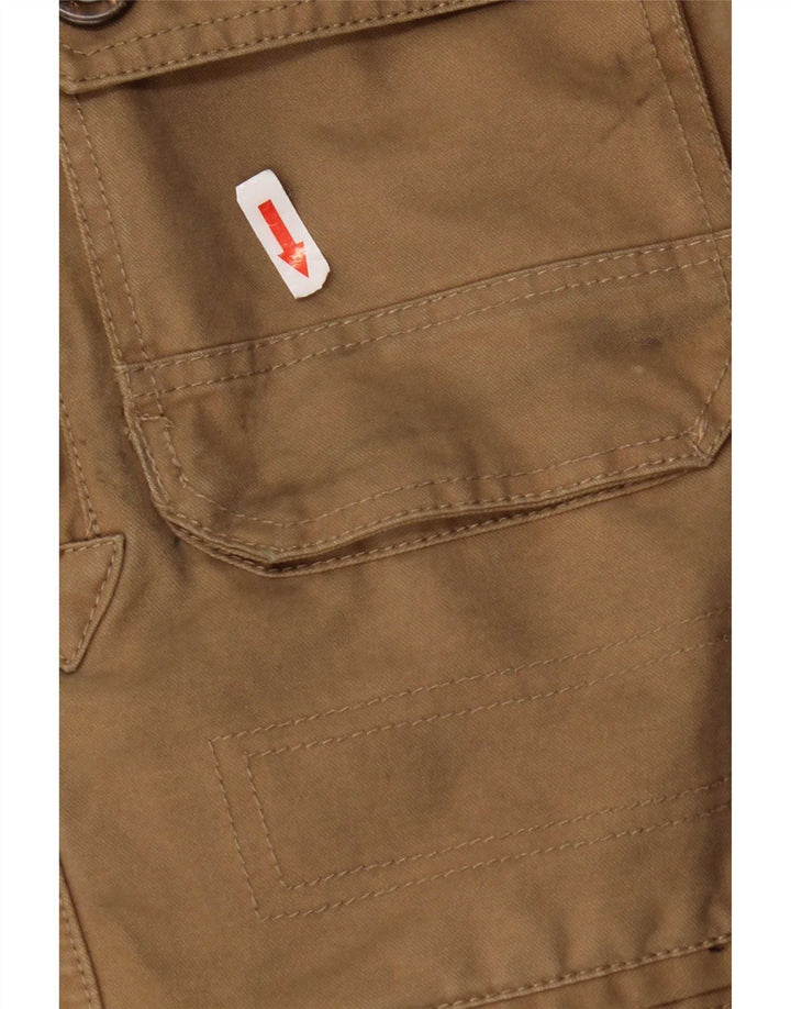 Giacca utilitaria da uomo Weird Fish UK 36 piccola marrone