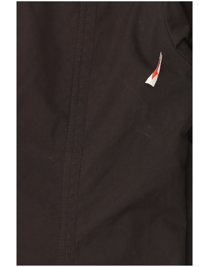 Geox Donna Respira Utility Giacca UK 10 Small Nero Poliestere