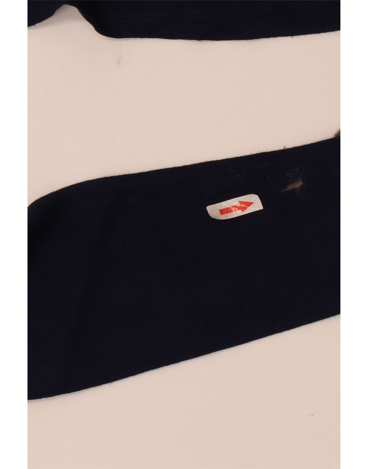 Maglione maglione collo alto da donna Liu Jo UK 12 medio blu navy