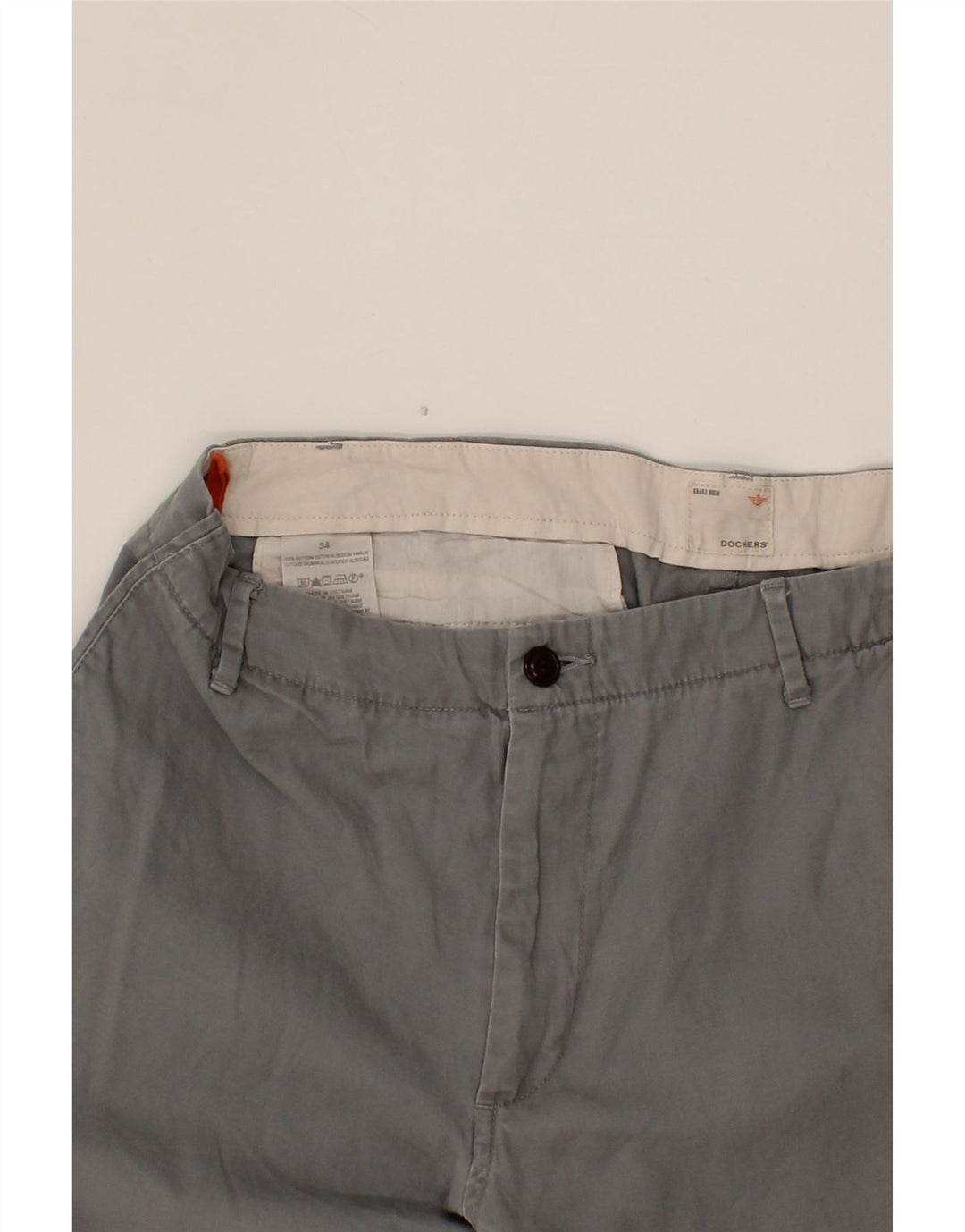DOCKERS Mens Cargo Shorts W34 Large  Grey Cotton Vintage Dockers and Second-Hand Dockers from Messina Hembry 
