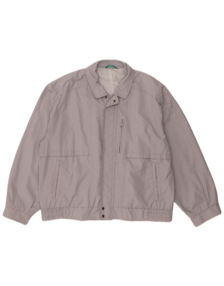 Giubbotto bomber da uomo Canda UK 42 XL poliestere blu