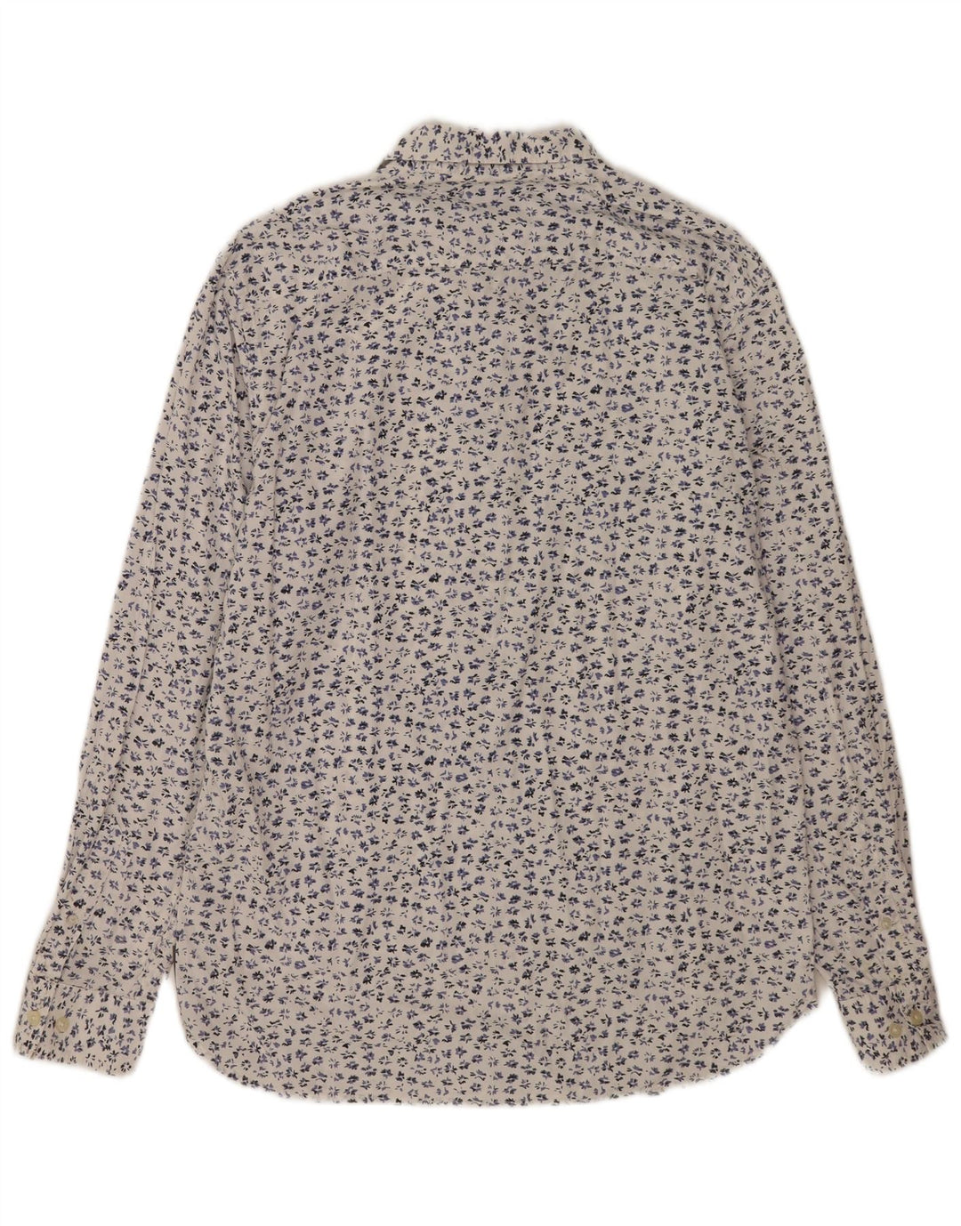 Camicia da uomo dalla vestibilità regolare French Connection, grande cotone floreale bianco