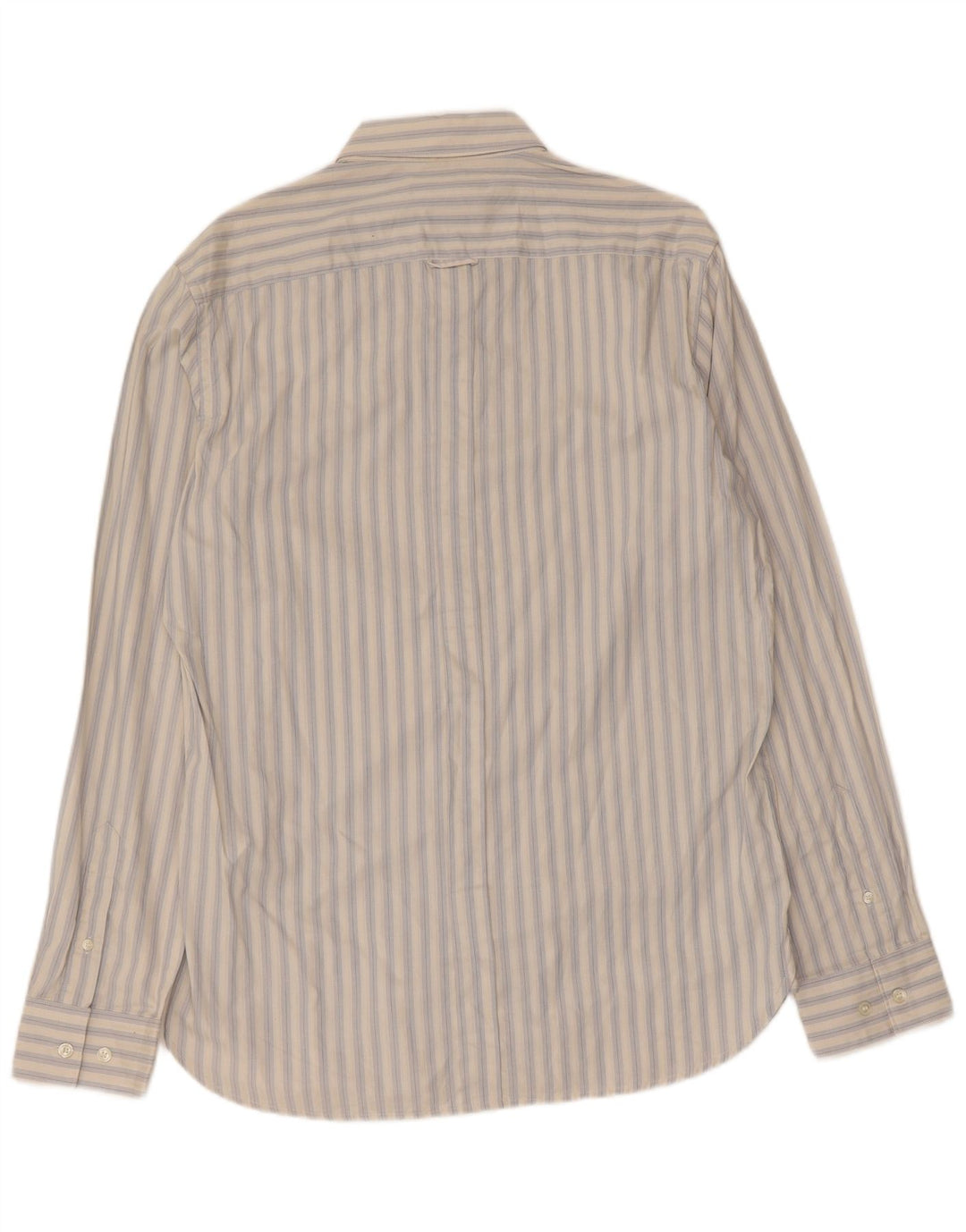Camicia da uomo French Connection in cotone a righe bianche medie