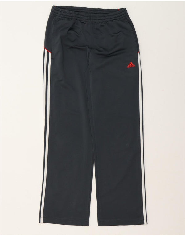 Pantaloni della tuta da ragazzo Adidas 13-14 anni in poliestere grigio