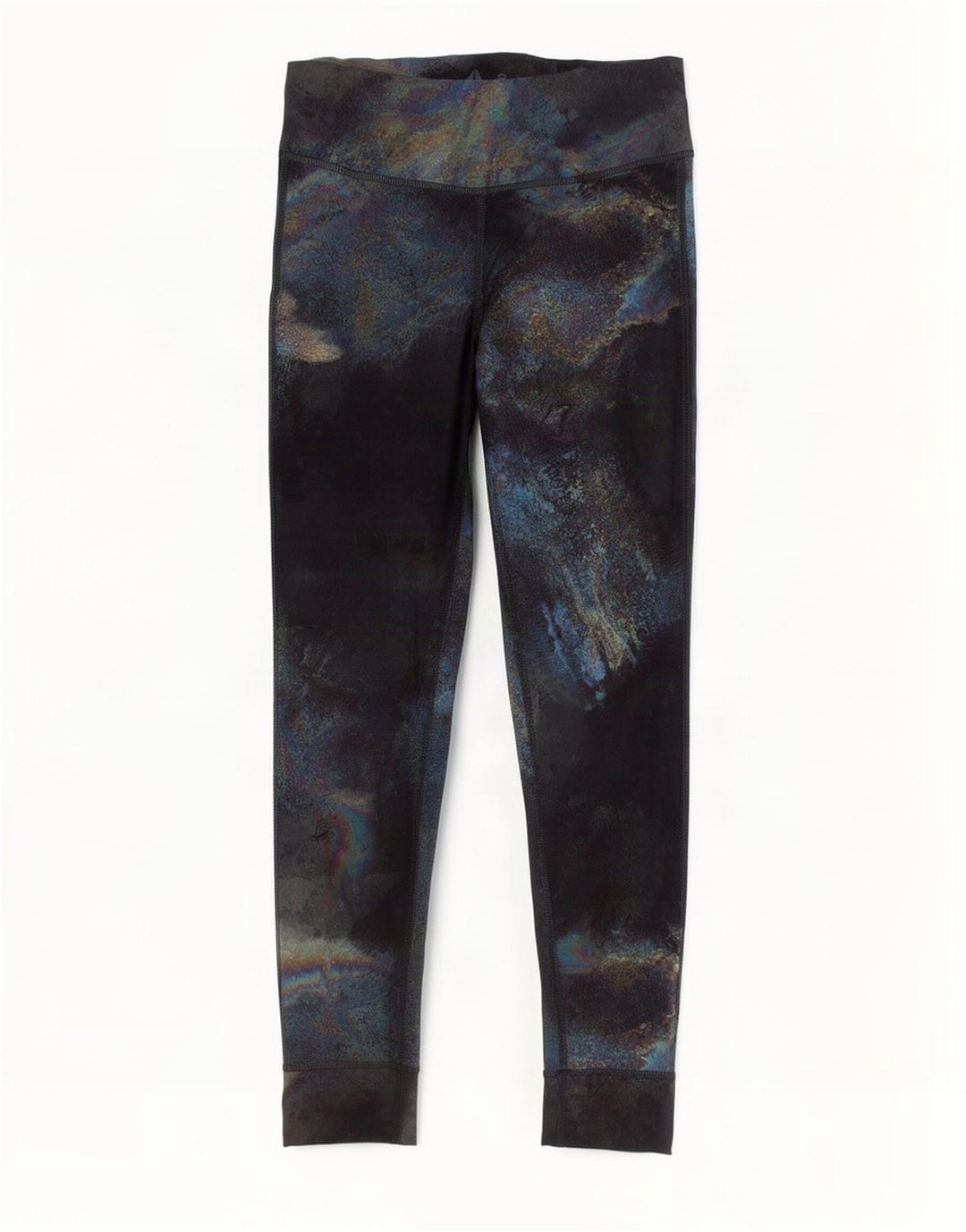 Leggings Reebok da donna con motivo astratto UK 8/10 Small Multicolori Sport